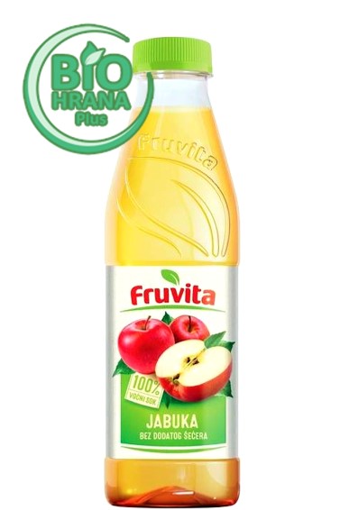 Sok jabuka  100% 0.33l Fruvita